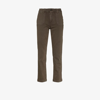Paige Myslie Mid-rise Straight-leg Jeans In Green