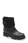 Moncler Ginette Rain Boot In Multi