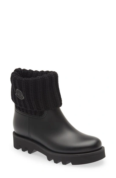 Moncler Ginette Rain Boot In Multi