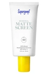 SUPERGOOP MINERAL MATTESCREEN SPF 40 PA+++ SUNSCREEN, 1.5 OZ