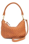 Clare V Petit Moyen Messenger Bag In Beige