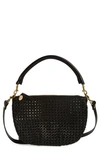 Clare V Petit Moyen Messenger Bag In Black