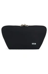 Kusshi Signature Makeup Bag In Black/ Red