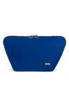 Kusshi Vacationer Makeup Bag In Royal Blue/ Red