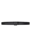 GIVENCHY 4G BUCKLE REVERSIBLE LEATHER BELT