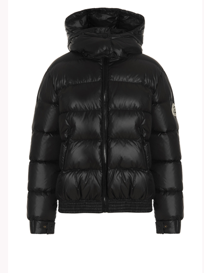 Jean Paul Gaultier Duck-feather Hooded Puffer Jacket In Black
