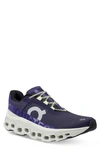 On Cloudmster Rubber-trimmed Mesh Running Sneakers In Acai/ Aloe