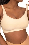 Shapermint Daily Comfort Wireless Contour Bra In Beige