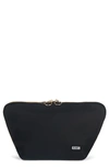 Kusshi Vacationer Makeup Bag In Black/ Teal