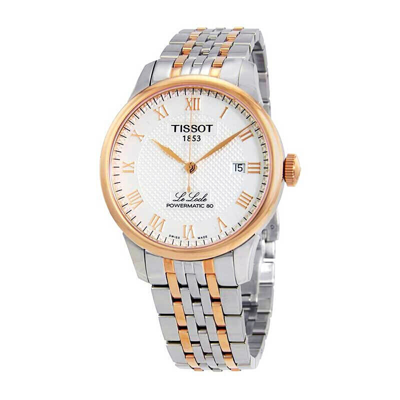 Tissot Lelocle Watch, 39.3mm In Silver/multi