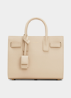 SAINT LAURENT SAC DE JOUR CALFSKIN TOP-HANDLE BAG