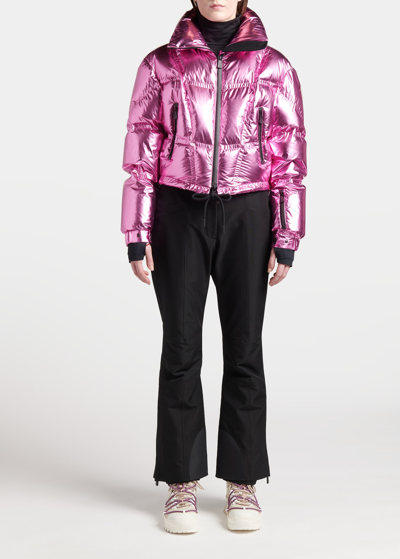 Moncler Valsorey Bomber Jacket In Pink