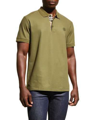 Olive burberry shirt discount