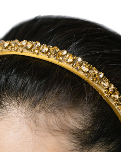 Jennifer Behr Essen Headband In Golden