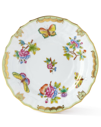 Herend Queen Victoria Bread & Butter Plate In Multi Colours