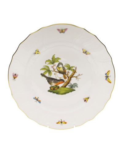 Herend Rothschild Bird Dinner Plate In Motif 02