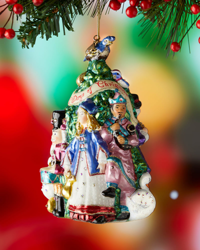 Jay Strongwater 12 Days Wrap Up Christmas Ornament