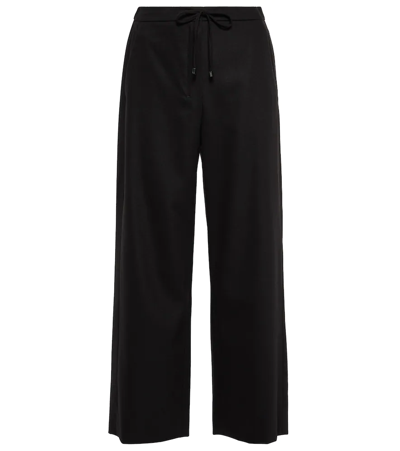 'S MAX MARA FLORIA VIRGIN WOOL WIDE-LEG PANTS