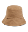Max Mara Cashmere-camel-silk Reversible Bucket Hat In Cammello