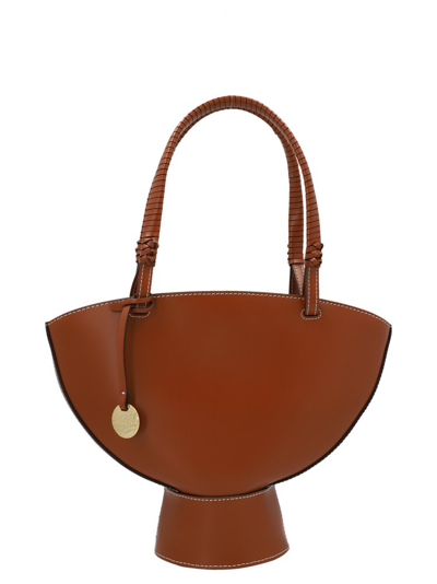 Staud 'lantern' Shoulder Bag In Brown