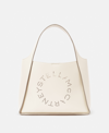 Stella Mccartney Stella Logo Crossbody Bag In White