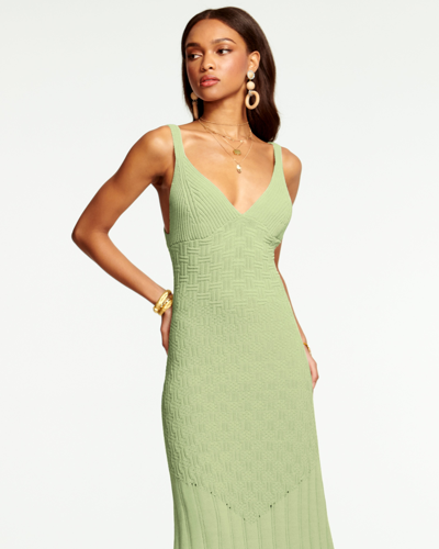 Ramy Brook Donovan Knit Midi Dress In Julep