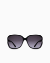 Ramy Brook Capri Square Sunglasses In Classic Black