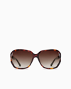 Ramy Brook Capri Square Sunglasses In Tortoiseshell