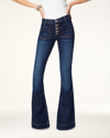 Ramy Brook Cindy High-rise Flare Jean In Dark Rinse