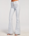 Ramy Brook Cindy High-rise Flare Jean In Bleach