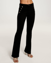 Ramy Brook Helena High-rise Flare Jean In Black