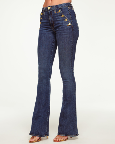 Ramy Brook Helena High-rise Flare Jean In Medium Wash