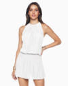 Ramy Brook Paris Sleeveless Mini Dress In Ivory