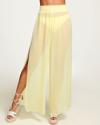 Ramy Brook Textured Athena Palazzo Pant In Pineapple