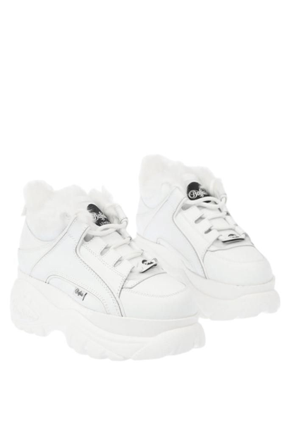 Buffalo London Women's White Other Materials Sneakers