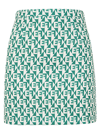 Elisabetta Franchi Womens Green Other Materials Skirt In Green