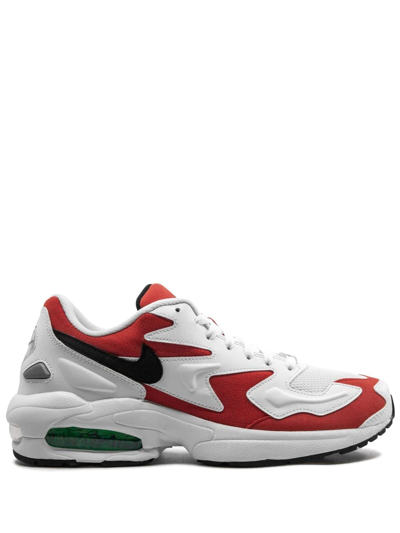 Nike Air Max 2 Light Sneakers In White