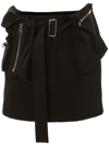 JW ANDERSON ZIP-DETAIL MINISKIRT