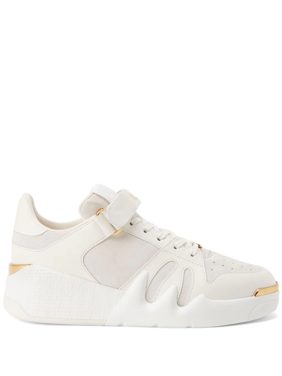 Giuseppe Zanotti Talon Low-top Sneakers In White