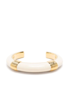 Aurelie Bidermann Panelled Cuff Bracelet In Gold