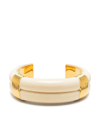 Aurelie Bidermann Polished-finish Open-back Bangle In Gold