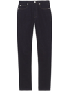 Burberry Mid-rise Skinny Jeans In Blau