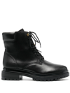 LAUREN RALPH LAUREN CORINNE LACE-UP COMBAT BOOTS