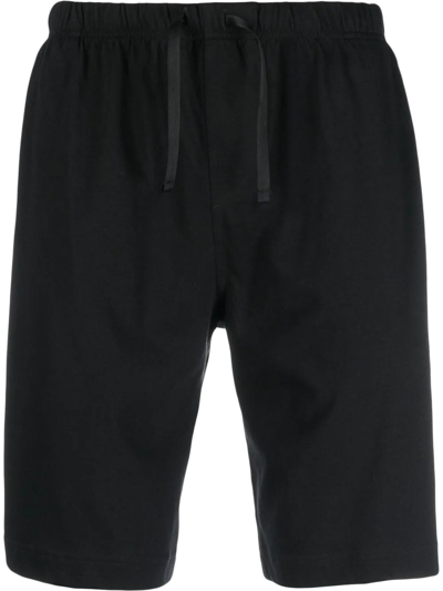 Polo Ralph Lauren Polo Pony Cotton Track-shorts In Schwarz