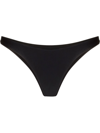 Matteau Black Nineties Brazilian Bikini Bottoms In Schwarz