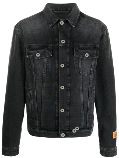 Heron preston jean jacket deals