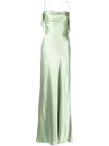 MICHELLE MASON BIAS-CUT COWL NECK GOWN