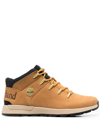 Timberland Sprint Trekker Debossed-logo Lace-up Ankle Boots In Nude
