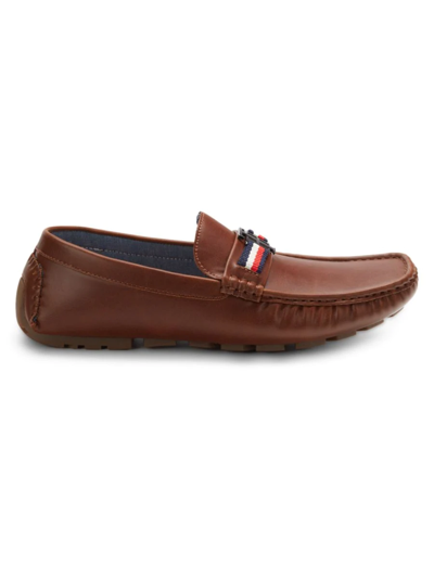 Tommy Hilfiger Men's Tmatino Driving Loafers In Brown