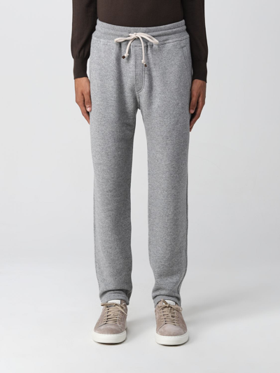 Brunello Cucinelli Trousers  Men In Grey